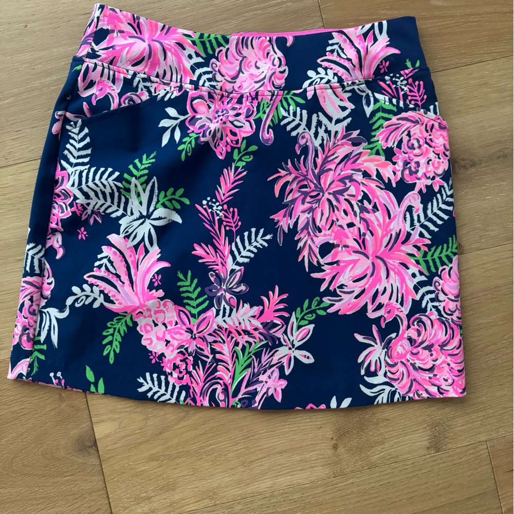 Lilly Pulitzer Luxletic floral skort